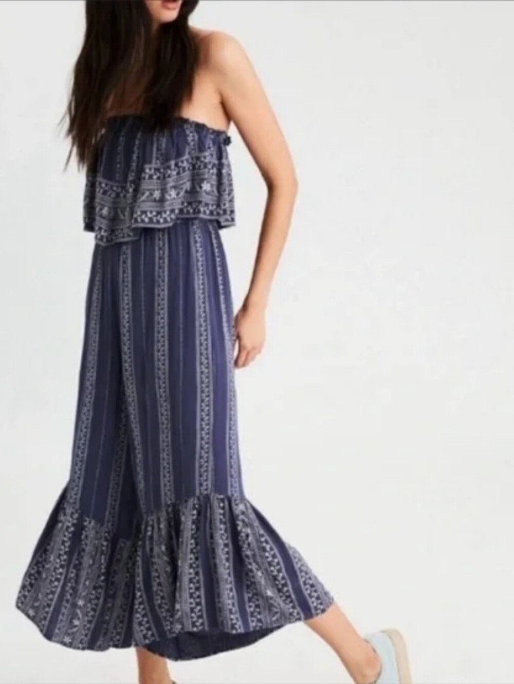 LIKE NEW!! Japna Paisley, Sleeveless Boho Jumpsuit. Size S